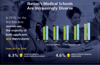 Note: The race/ethnicity data points include individuals who identified in one or more categories. Source: AAMC FACTS Tables as of Nov. 9, 2018.