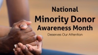 (BPRW) National Minority Donor Awareness Month Deserves Our Attention