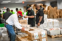 (BPRW) Florida Power & Light Company partners with 100 Black Men of South Florida for their annual Thanksgiving Food Drive to help spread joy this holiday season