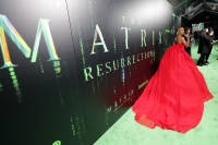 (BPRW) Warner Bros. Hosted Red Pill/Blue Pill Themed Global Premiere of 'The Matrix Resurrections' in San Francisco, CA!