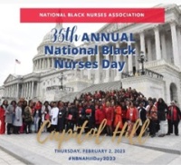 NBNA Nurses gathered during the 32nd Annual National Black Nurses Day on Capitol Hill. 