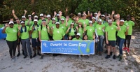 FPL volunteers restored the coastline at Dania Beach with South Florida Audubon Society as part of FPL's 15th annual Power to Care week.