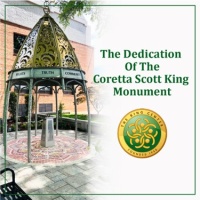 (BPRW) The King Center, Hulu Dedicate the Coretta Scott King Monument, Meditation Garden on her 96th Birthday