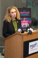FDOT District Six hosted the Summer Holiday Travel Media Event with FL511. Pictured is Stacy Miller, P.E., FDOT District Six Secretary. FDOT and partner organizations shared lifesaving information for the summer travel season, currently underway.