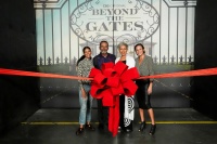 Pictured (L-R): Karla Mosley, Clifton Davis, Tamara Tunie and Daphnee Duplaix