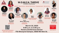 (BPRW) DELTA EDUCATION HEALTH AND CULTURAL INITIATIVE, INC. (DEHCI) IN COLLABORATION WITH MIAMI ALUMNAE CHAPTER OF DELTA SIGMA THETA SORORITY, INC. PRESENT W.O.M.E.N. THRIVE CONFERENCE & WORKSHOP