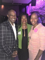 Photo: Left to Right: Ron Busby, Sr. President & CEO of US Black Chambers, Inc., Tysha Scott, Member LIAACC, and Dawn Edwards, Member LIAACC