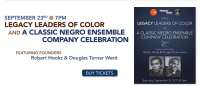 Theatre Communications Group and Project1VOICE to Host #LegacyLeaders Video Screening Tour for Douglas Turner Ward and Negro Ensemble Company at Ebony Repertory Theatre on Saturday, September 23