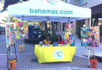 (BPRW) Young Bahamian’s Paintings Displayed to International Audience At Top National Art Fair in South Florida
