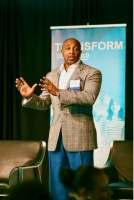 ICF Master Certified Coach, Dr. D Ivan Young lectures on the Power of Empathy in coaching at the Coach Diversity Symposium in Washington DC. (Photo: Business Wire)