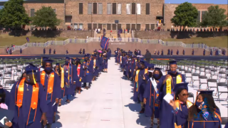 Morgan State's commencement ceremony. (Youtube/Morgan State University)