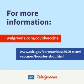 For more information, visit walgreens.com/covidvaccine (Graphic: Business Wire)